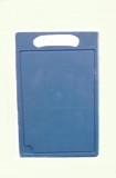Доска кухонная пластиковая голубая 435*280*5 мм