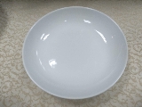 Тарелка 230мм суповая LED WHITE MARGE (2сорт)